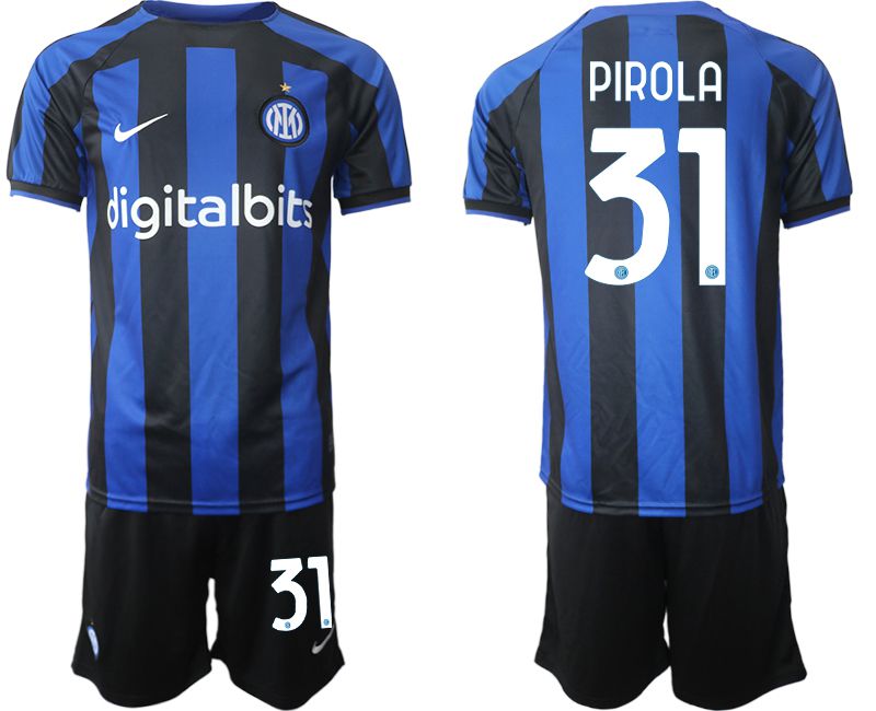 Cheap Men 2022-2023 Club Inter Milan home blue 31 Soccer Jersey